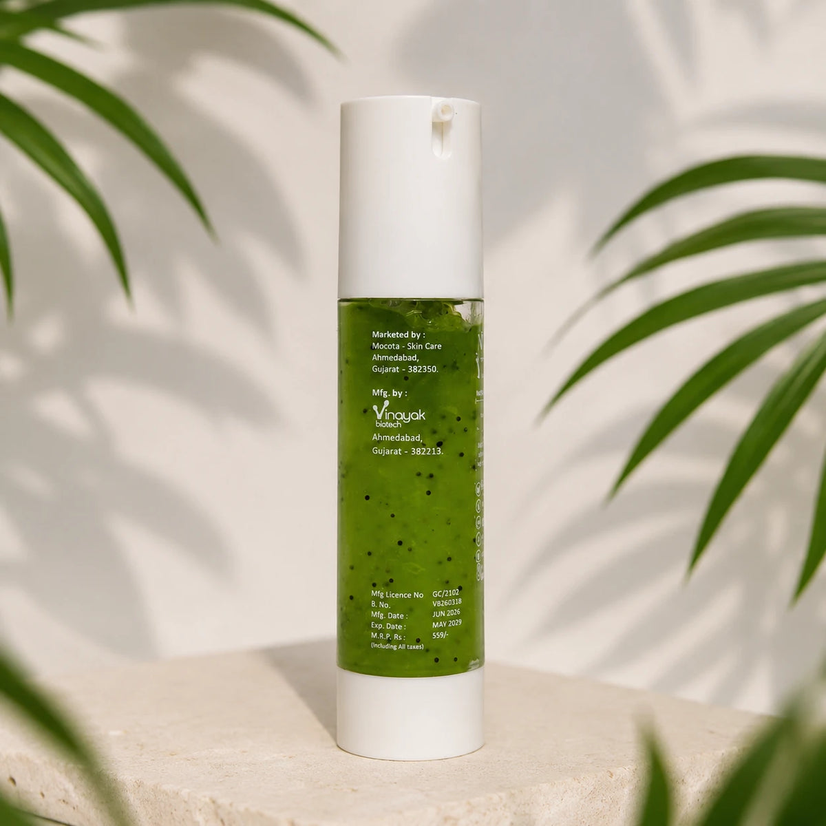 MOCOTA Instant Glow Waterless Facewash | No-Rinse Facial Cleanser | Kiwi, Dragon