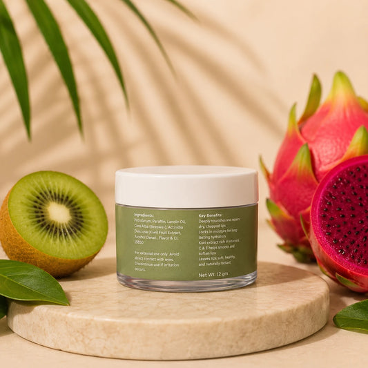 MOCOTA Kiwi Lip Balm | Cocoa Butter, Beeswax & Vitamin E | Moisturizing Lip Care